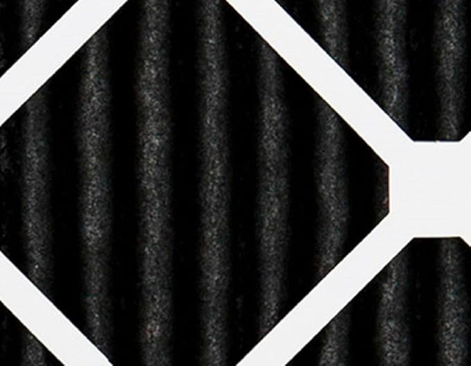Nordic Pure 18x20x1 (Actual Size: 17 1/2 x 19 1/2 x 3/4) Pure Carbon Pleated Odor Reduction Furnace Air Filters 6 Pack