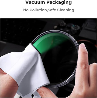 K&F CONCEPT 82mm MC UV Lens Protection Filter with Lens Cap Cleaning Cloth Optical Glass Ultra Slim 18 Multi-Layer Coatings Camera Lens UV Filter (K-Series)
