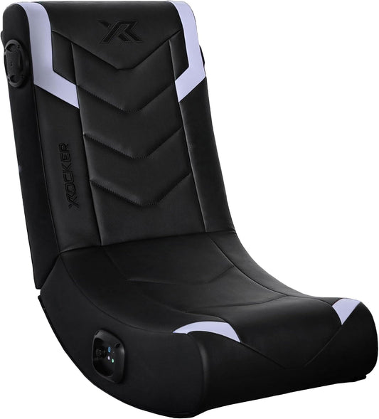 X Rocker Video Gaming Floor Rocker Chair, Built-in Audio, Foldable, for Gamers, Bedroom, or Game Room for Boys, Girls, Teens 5-17, Gifts for Gamers