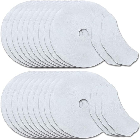 Imncya 20 Pcs Compatible Cloth Dryer Filter Set, Cloth Dryer Replacement Include 16 Dryer Exhaust Filters, 4 Dryer Air Intake Filters for Panda, Magic Chef, Sonya and Avant Dryers