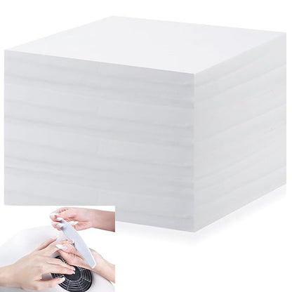 400 Sheets Nail Dust Collector Filter Paper Disposable Nail Dust Suction Collector Filters Nail Paper Sheets Portable Dust Collector Filter for Nail Salon Spa Tech Nail Supplies Accessories
