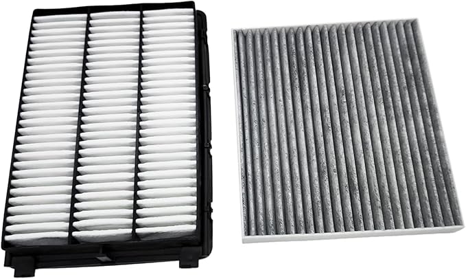 JTBU160-99097Cabin and Engine Air Filter for TUCSON (2016-2021), SPORTAGE (2017-2022),Replacement for 97133-D1000,CF12160,28113-D3300