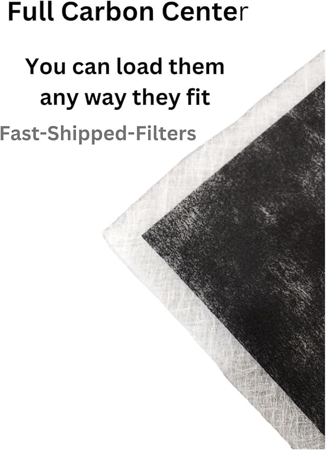 Fast-Shipped-Filters 3 Pack 20x25 Replacement Filter Pads Compatible with Dynamic Air Cleaner 20x25 Refill White