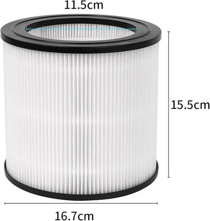 Air Filter, Compatible For Philips, Air Purifiers AC0950/10 AC0951/13 AC0820/10 AC0830 AC0650/10 AC0651/10 AC3210 AC3220 AC4220(FY4200)