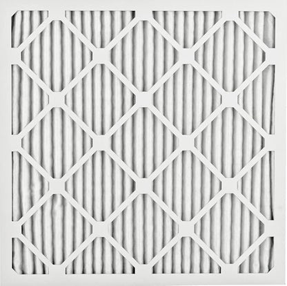 Nordic Pure 25x25x1 (Actual Size: 24 1/2 x 24 1/2 x 3/4) Pleated Air Filters MERV 13 Plus Carbon 6 Pack