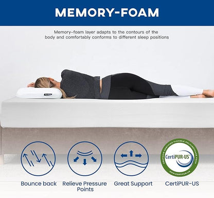Full Mattress 12 inch Gel Memory Foam Mattress Medium Firm Mattresses for Cool Sleep Relieving Pressure Relief CertiPUR-US Certified Mattress in a Box