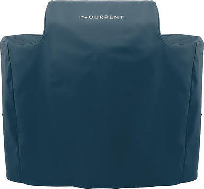 Current® SoftFlex Grill and Griddle Cover, Custom Sized to Fit Both Current Model G Grill & Griddle, Weather Resistant Material, Anti-UV, Lightweight & Flexible, Weatherproof & Durable, Ocean