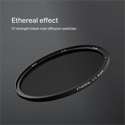 Urth 52mm Magnetic Ethereal Black Mist ¹⁄₁ Diffusion Lens Filter (Plus) — Cinematic Effect, 20-Layer Nano-Coated Light Dispersing Particles