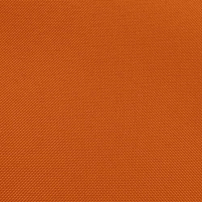 Ultimate Textile Pleat Polyester Fabric Table Skirt - Machine Washable Flame Resistant with Clips for Events, Weddings & Trade Shows, Cut & Sewn in Paterson, NJ - Orange, 14' Shirred Pleat