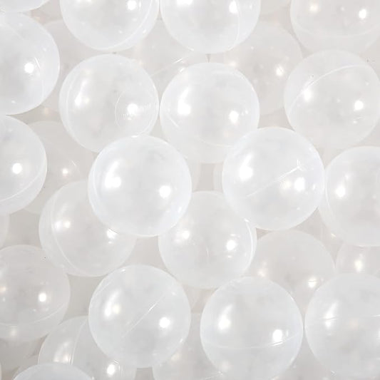 TRENDPLAY Plastic Balls for Ball Pits - Hollow Balls- Safe and Exciting Playtime - Perfect for Baby Pools, Birthday Party Decoration