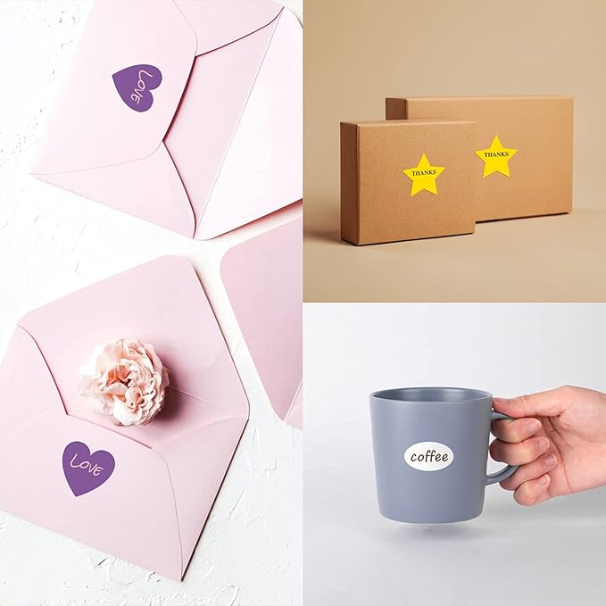 Personalized Labels - Custom Stickers With Any Design, Image, Logo, Text for Business, Thank You, 2"x1" Oval, 100 Labels