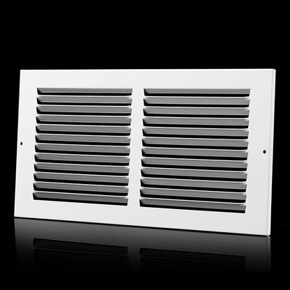 14x8 Vent Cover(Duct Opening Size),Air Return Vent Cover,Flat Vent Cover,Rejillas De Aire Acondicionado para Casa,Return Air Grilles,Outer Dimensions:15.75"Wx9.75"H(14"W x 8"H, Duct Opening)