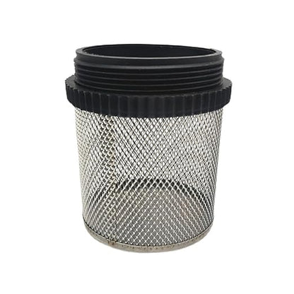 Heavy-Duty Plastic Strainer 1/2 3/4 - Male Inline Filter with Mesh Net for Pond Pumps & Greenhouse Watering(2")