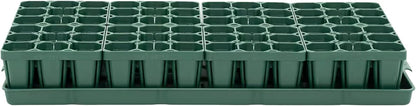 Vego garden Seedling Suite Products, 8 Pack Standard Seedling Trays with 10" x 20" Bottom Watering Trays