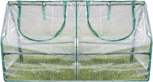 Zenport SH3212A Garden Cold Frame Greenhouse Cloche - 3 Pack