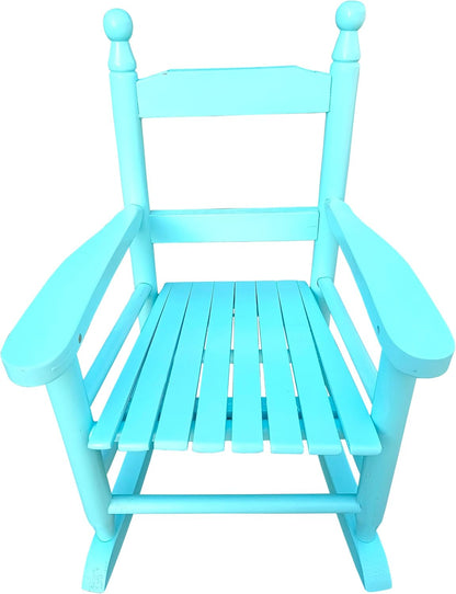 Rocking Light Light Blue Chair Indoor or Outdoor Suitable for