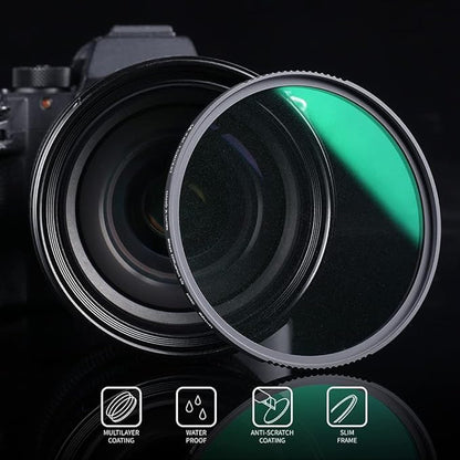 K&F CONCEPT 67mm Black Diffusion 1/2 Filter Mist Cinematic Effect Lens Filter with 28 Multi-Layer Coatings Waterproof/Scratch Resistant for Video/Vlog/Portrait Photography (Nano-X Series)