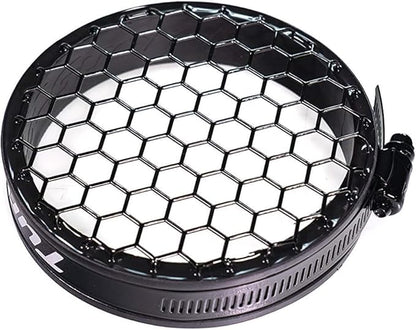 Maxx 2.5" Stainless Steel Turbo Air Filter – One-Piece Car Air Filter Screen for T3 T4 & T5 Turbo Kit – Maximum Performance (Black)