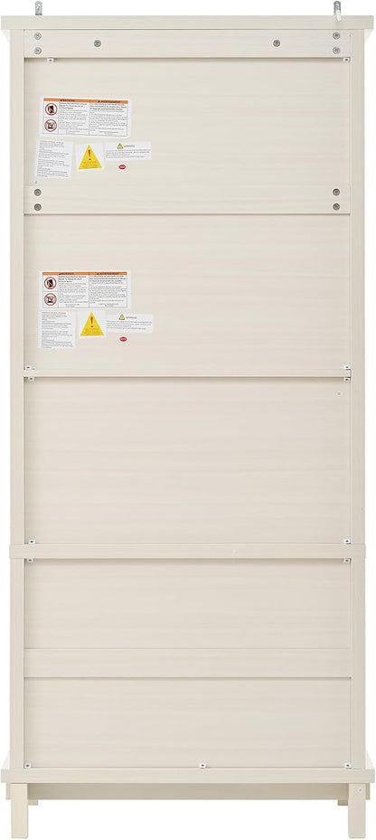 Christopher Knight Home Chenny 70''H Wooden Kitchen Pantry Cabinet, Storage Cabinet with Adjustable Shelves, 6 Door Internal Storage Compartments & 3 Drawers, Freestanding Cupboard Cabinet, White