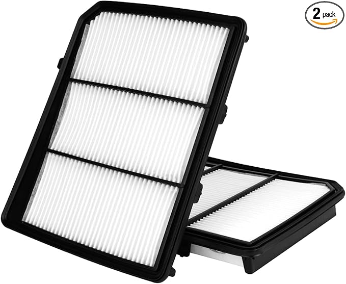 2-Pack Engine Air Filter Fits for Nissan Titan 2024 2023 2022 2021 2020 2019 2018 2017 Air Filters Replacement PA99212 Car Accessories