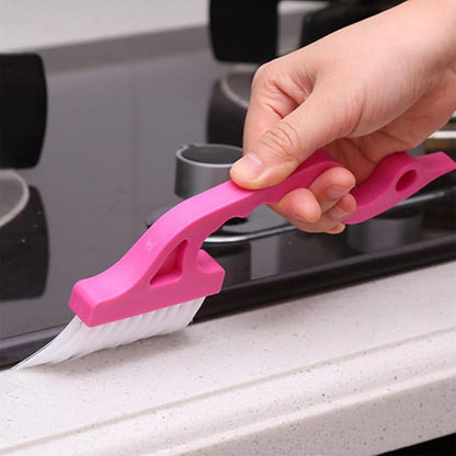 Window Groove Cleaning Brush Set 8pcs Scrubber for Wet and Dry Use, Window Gaps and Slot Cleaning Tools for Home, Kitchen, Bathroom Tracks and Crevices