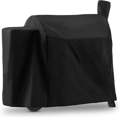 Waterproof Pellet Grill Cover Compatible with Traeger Pro 34 Series - Full Length Heavy Duty Wood Pellet Smoker Covers for Texas Elite, Pro 780, Outdoor Barbecue Grill Protector