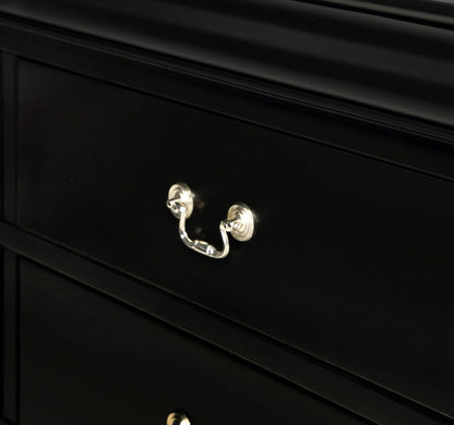 Two Drawers Nightstand Contemporary & Simple Style,for Small Spaces