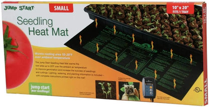 Hydrofarm Jump Start MT10006, 17 Watt UL Certified Seedling, 8.875"x19.5", Black