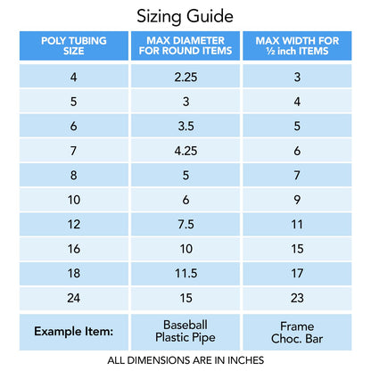 RESILIA Lay Flat Poly Tubing - Food-Grade Polyethylene, Custom Poly Bag Packaging Solution, 8 Inches x 500 Feet, 2 Mil, 0.002 Inch, Thickness, 1 Roll, Made in the USA