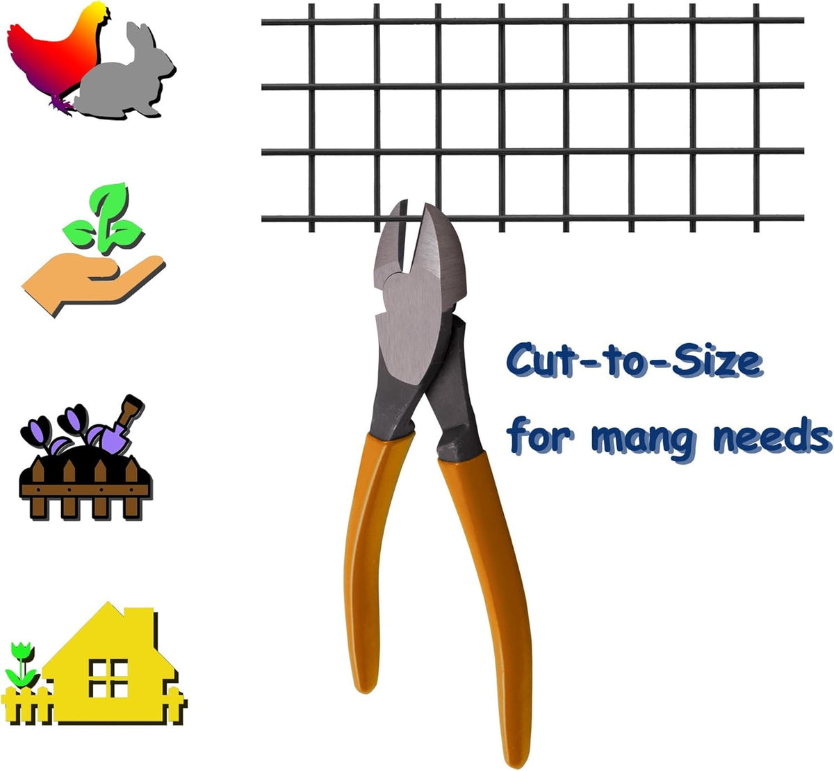 Black PVC Coated Hardware Cloth 36 Inch x 25 Foot -1/4 Inch x 1/4 Inch 20GA