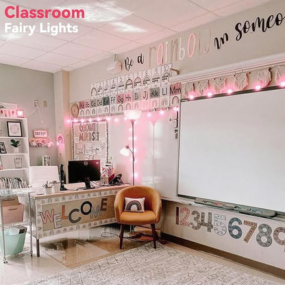 LitHome 300LED 99FT Led Fairy Lights Plug in, Color Changing Fairy Lights with Remote, 9 Modes Led String Lights Indoor Dimmable, Fairy String Lights for Girls Bedroom Dorm Classroom Christmas Decor