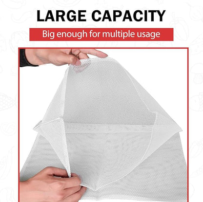 CAELUM 4.75 Gallon Capacity Fruit and Wine Press Filter Bag, 2Pack Juice Maker Filter Bag for Outdoor, Kitchen