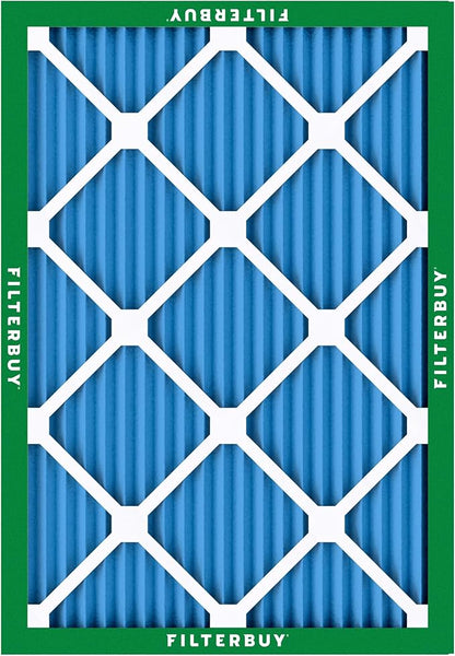 Filterbuy 19x20x1 Air Filter MERV 13 Optimal Smoke & Allergy Defense (3-Pack), Electrostatic Pleated HVAC AC Furnace Filters Replacement, Made in USA (Actual Size: 19.00 x 20.00 x 0.75)