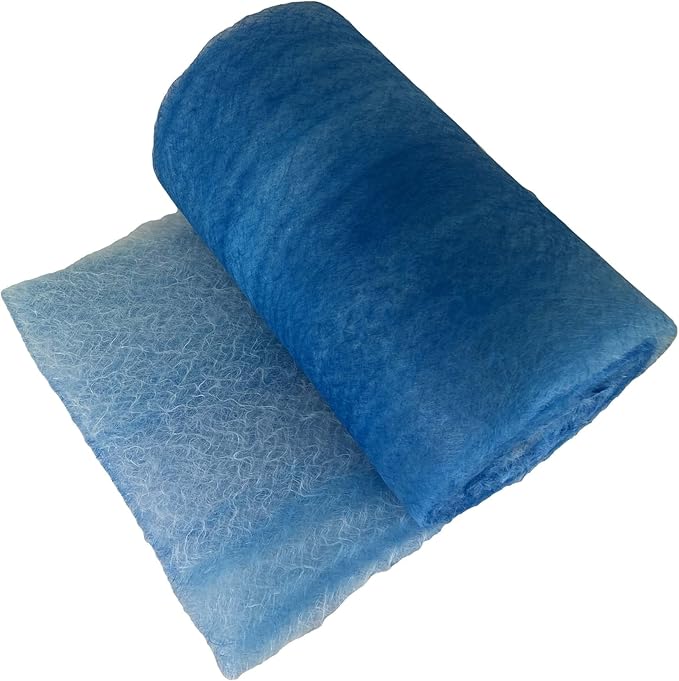 wioboy Paint Booth Exhaust Filter Roll, (36" x 100ft) 18 Gram Heavy Duty Fiberglass Paint Arrestor for Spray Booth