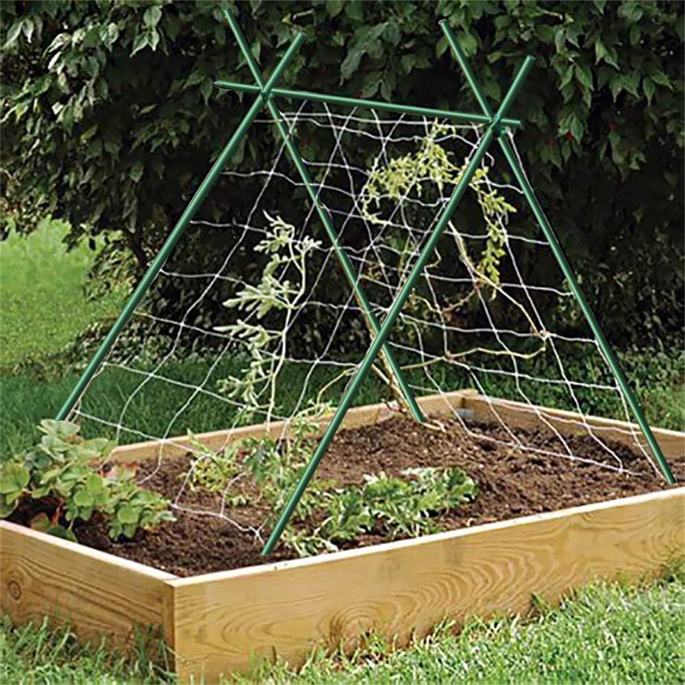 Garden Stakes 5-Ft for Climbing Plants Supports Pole 20 Pack EcoStake Rust-Free Plant Sticks Fence Post 60inch