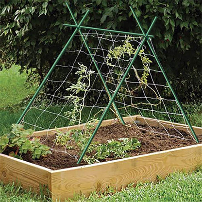 6 Feet Garden Stakes 20packs, Dia 1/4'' Plant Stakes 72'' Long, Never Rust/Rot, Better Than Wood Stakes and Bamboo Stakes, Dark Green