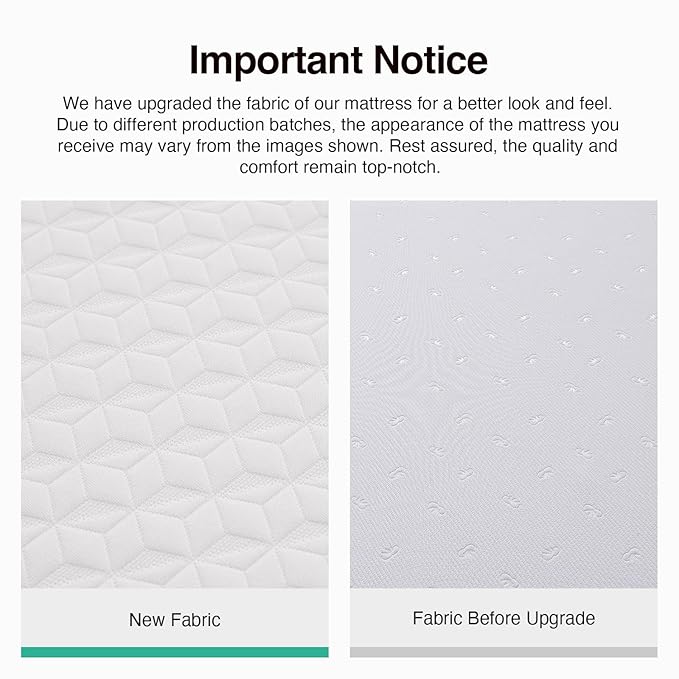 Novilla 12 Inch Full Size Mattress, Full Memory Foam Mattresses in a Box with High-Density Support Foam for Back Pain & Pressure Relief with Contoured Comfort & Motion Isolation Medium Firm Feel