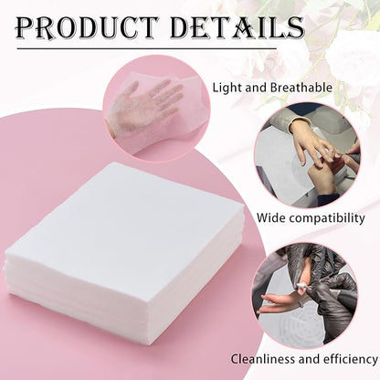 400 Sheets Nail Dust Collector Filter Paper Disposable Nail Dust Suction Collector Filters Nail Paper Sheets Portable Dust Collector Filter for Nail Salon Spa Tech Nail Supplies Accessories