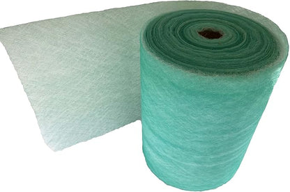 wioboy Paint Booth Exhaust Filter Roll, (60" x 300ft) 15 Gram Fiberglass Paint Arrestor for Spray Booth
