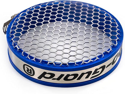 Ultra 4" Stainless Steel Turbo Air Filter – One-Piece Car Air Filter Screen for T3 T4 & T5 Turbo Kit - High-Performance Turbo Racing (Blue)
