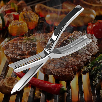 Rib Membrane Removal Tool, BBQ Rib Skinner, Stainless Steel Rib Membrane Remover Tool, Ergonomic Design for Effortless BBQ Rib Preparation, Dishwasher Safe Barbecue Accessories