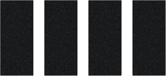 Nispira Activated Carbon Pre Filter Compatible with Holmes AER1 Air Purifier HAPF30AT HEPA Air Filter - 9.5” x 4” x 0.25” (4 Carbon Filters)