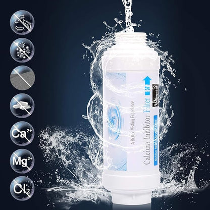 CozyCabin Mist Calcium Inhibitor Filter Outdoor Misting System Filter, Prevent Nozzles Clogging for Garden Patio Mister