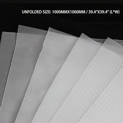 500 Mesh Nylon Filter (39" x39 ") –20 Micro Fine Mesh for Paint, Home Brewing & Dust Filtration