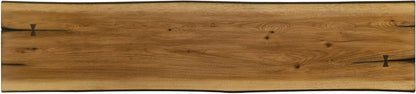 Coaster Home Furnishings - Bexley - 70-Inch Wood Dining Bench - Rustic Farmhouse Trestle Design - Kitchen, Dining Room - Natural Honey & Smoky Black - 110333