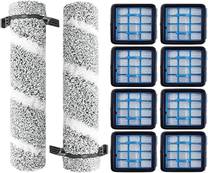 Replacement Parts ，Compatible For Bissell， 3930F 3933 V2 3999Z Floor Scrubber Roller Brush Filter Washing Vacuum Cleaner Parts(K)