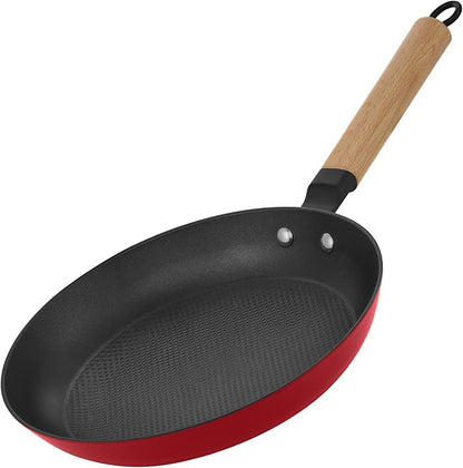 YUTANN Nonstick Frying Pan 12 inch, Ceramic Cast Iron Skillet, Lightweight Pre-seasoned Cast Iron Pan with Detachable Handle, Dishwasher & Oven Safe, Free of PFAS and PFOA