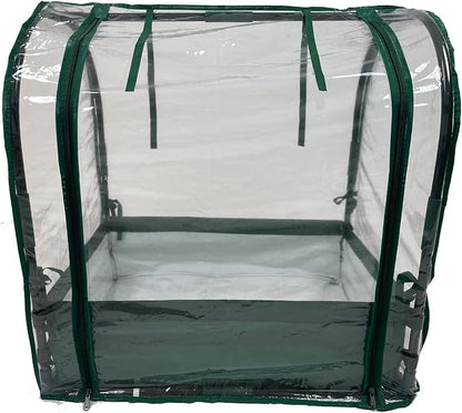 Mini Tabletop Garden Greenhouse Nursery Plant Cover Tent Humidity Domes for Indoor and Outdoor Home Gardening Germination and Seedling Propagation - 28x20x28 Inches(PLGH7050PD)