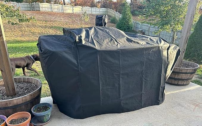 Heavy Duty Replacement Grill Cover Fits for Pit Boss KC Combo Platinum Series Grill with Handles, All Weather Protection Waterproof Cover