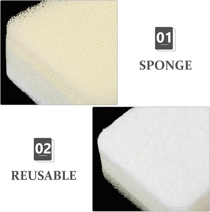 HOMSFOU 15pcs Lampshade Cleaner Sponges Set, Reusable Dry Soot and Dust Removal Fabric Cleaning Pads for Lampshades, Curtains, and Pet Hair, Multipurpose Household Cleaning Tools